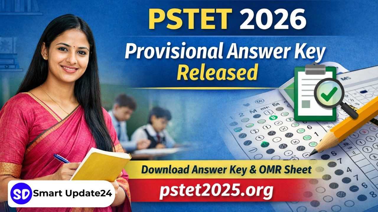 PSTET 2026 Provisional Answer Key Released: Download Response Sheet PSTET 2026 Provisional Answer