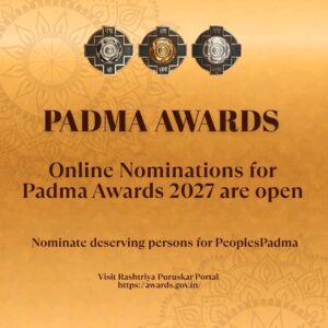 Padma Awards 2027 Nominations