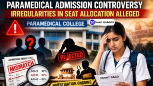 Paramedical Admission Controversy 2026 | Allegations of Irregular Seat Allocation Raise Questions Paramedical Admission Controversy 2026 Allegations of Irregular Seat Allocation Raise Questions