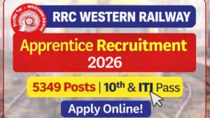 RRC Western Recruitment 2026