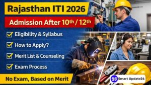 Rajasthan ITI Application Form 2026 (After 10th & 12th) – Full Guide Rajasthan ITI Admission 2026