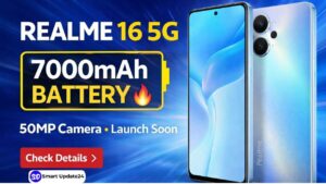 Realme 16 5G Set to Launch in India Massive 7000mAh Battery, 50MP Camera and Flagship-Level Features, Price Under 30,000