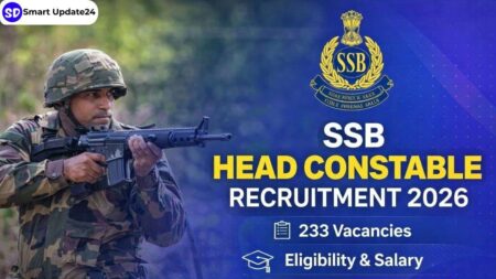 SSB Head Constable Recruitment 2026 Apply Online for 233 Posts, Check Eligibility, Salary Amount