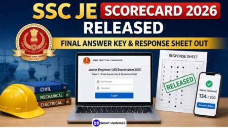 SSC JE Scorecard 2026 Released | Download Final Answer Key and Response Sheet for Paper 1 at ssc.gov.in SSC JE Scorecard 2026 Released Download Final Answer Key and Response Sheet for Paper 1 at ssc.gov.in