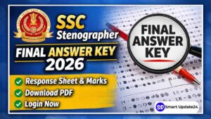SSC Stenographer Final Answer