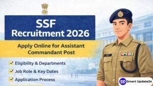 SSF Recruitment 2026 Apply Online for Assistant Commandant Post