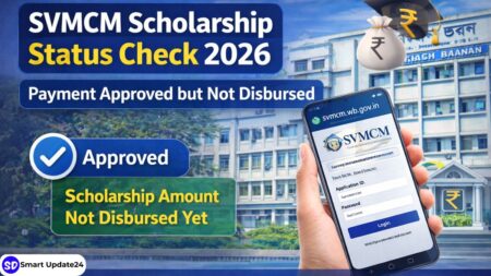SVMCM Scholarship Status Check 2026 Payment Approved but not disbursed