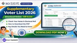 Supplementary Voter List 2026