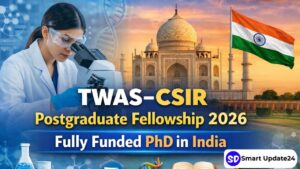 TWAS–CSIR Postgraduate Fellowship Programme 2026 TWAS–CSIR Postgraduate Fellowship