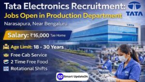 Tata Electronics Recruitment 2026 Apply Now –ITIDiplomaGraduate, Jobs Open in Production Department Near Bengaluru, Check Eligibility, Salary and Benefits