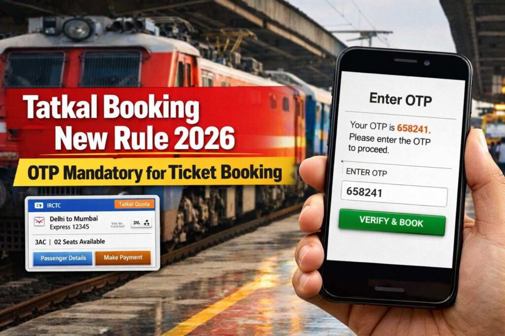 Tatkal Booking New Rule
