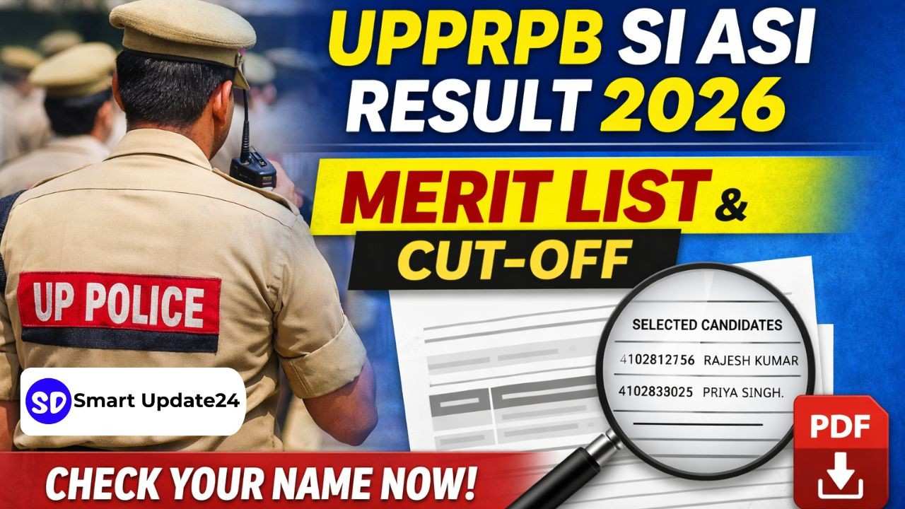 UPPRPB SI ASI Result 2026 Out: Check Merit List, Cut-Off Marks & Direct Link UPPRPB SI ASI Result 2026