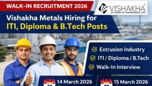 Vishakha Metals Recruitment 2026