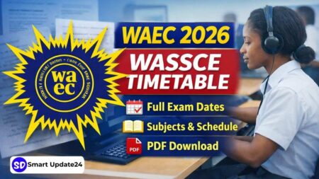 WAEC 2026 WASSCE Timetable Released – Full Schedule, Dates & Details WAEC 2026 WASSCE Timetable