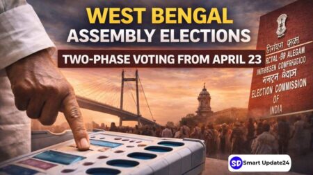 WB Assembly Elections Schedule 2026 | Notification Issued, Two-Phase Voting from April 23 WB Assembly Elections Schedule 2026 Notification Issued, Two-Phase Voting from April 23
