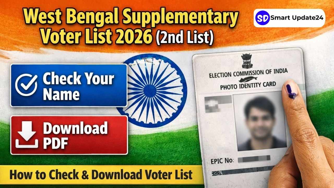 WB Supplementary Voter List 2026 (2nd List): How to Check Name & Download PDF WB Supplementary Voter List 2026 (2nd List)