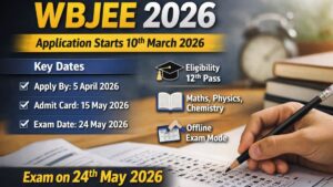 WBJEE 2026 Application Form
