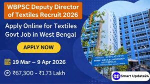 WBPSC Deputy Director Recruitment