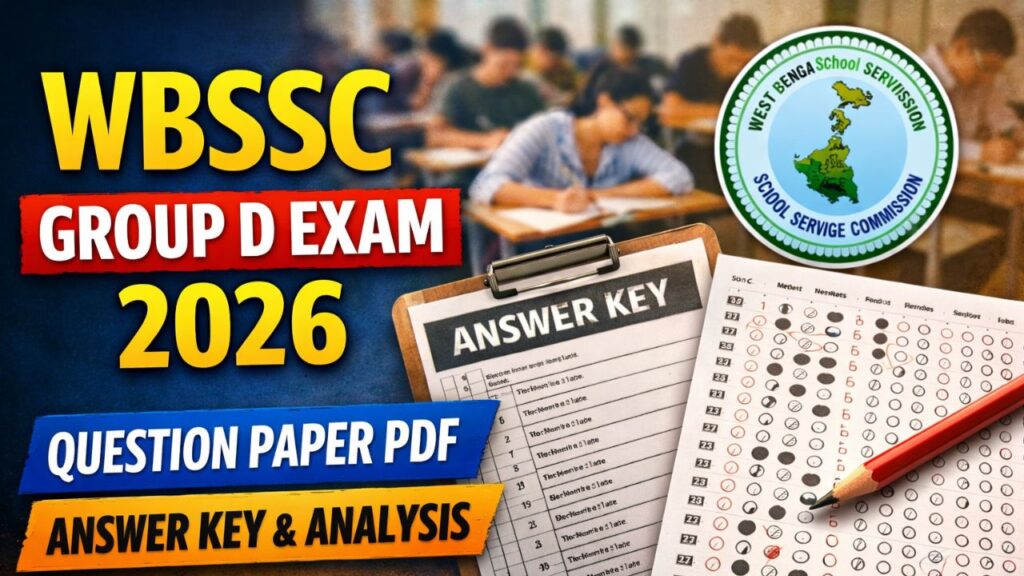 WBSSC Group D Question