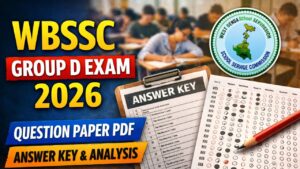 WBSSC Group D Question