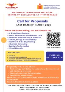 WIN Centre of Excellence – Call for Proposals 2026