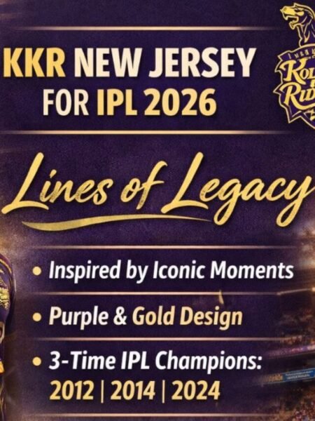 KKR Unveil New Jersey