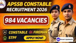 APSSB Constable Recruitment 2026
