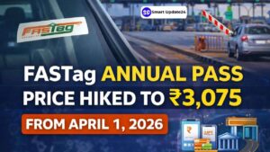 FASTag Annual Pass Price Increased to 3,075 from April 1, 2026 Benefits, Recharge and Full Details