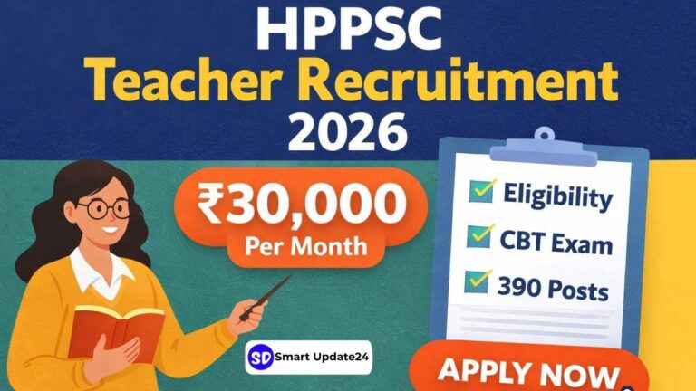 HPPSC Teacher Recruitment 2026 Apply Online for 390 Posts, Eligibility, Fees and Selection Process