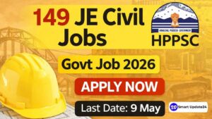 HPRCA JE Recruitment 2026 (Civil) Apply Online for 149 Vacancies, Official Notification, Eligibility, Exam Pattern and Full Details