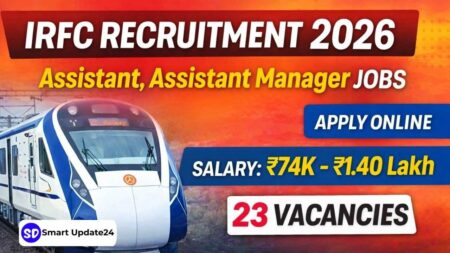 IRFC Recruitment 2026