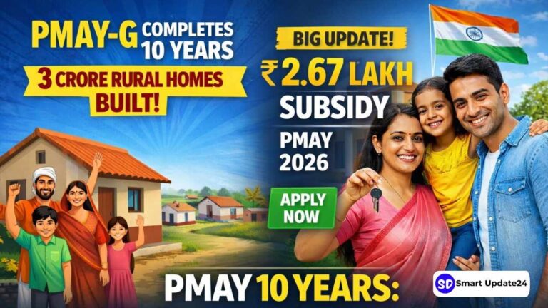 Pradhan Mantri Awas Yojana 2026 (PMAY) 2.0 PMAY-G completes 10 years with 3 crore rural houses built, Full Details, Eligibility, Benefits, Apply Online and Latest Updates